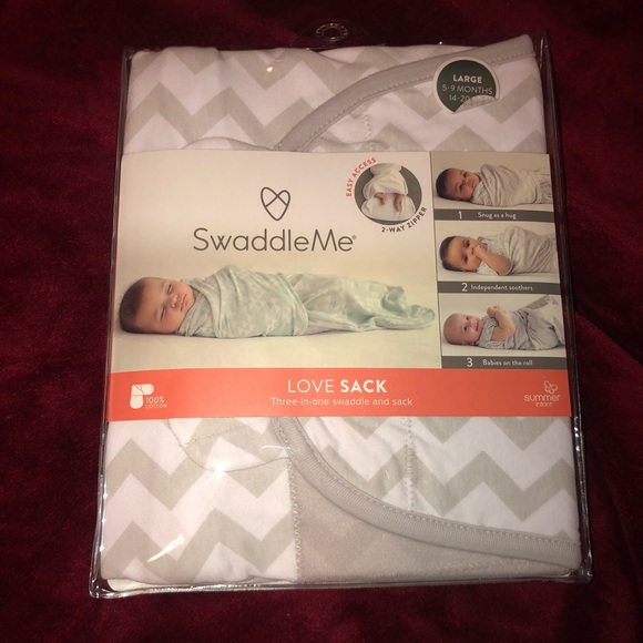 swaddleme love sack large